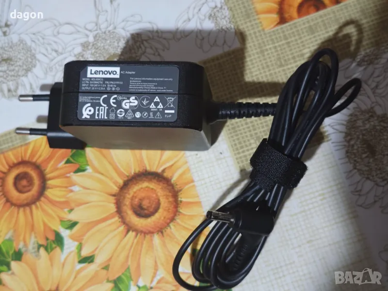 Original  Lenovo20V 2.25A 45W ADP 45DWA AC adapter , снимка 1