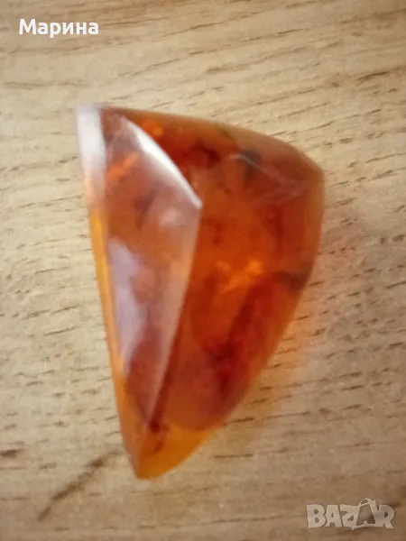 Руска брошка кехлибар , снимка 1