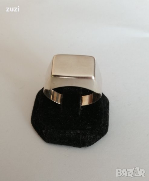Мъжки сребърен пръстен. Сребро проба 925. , снимка 1