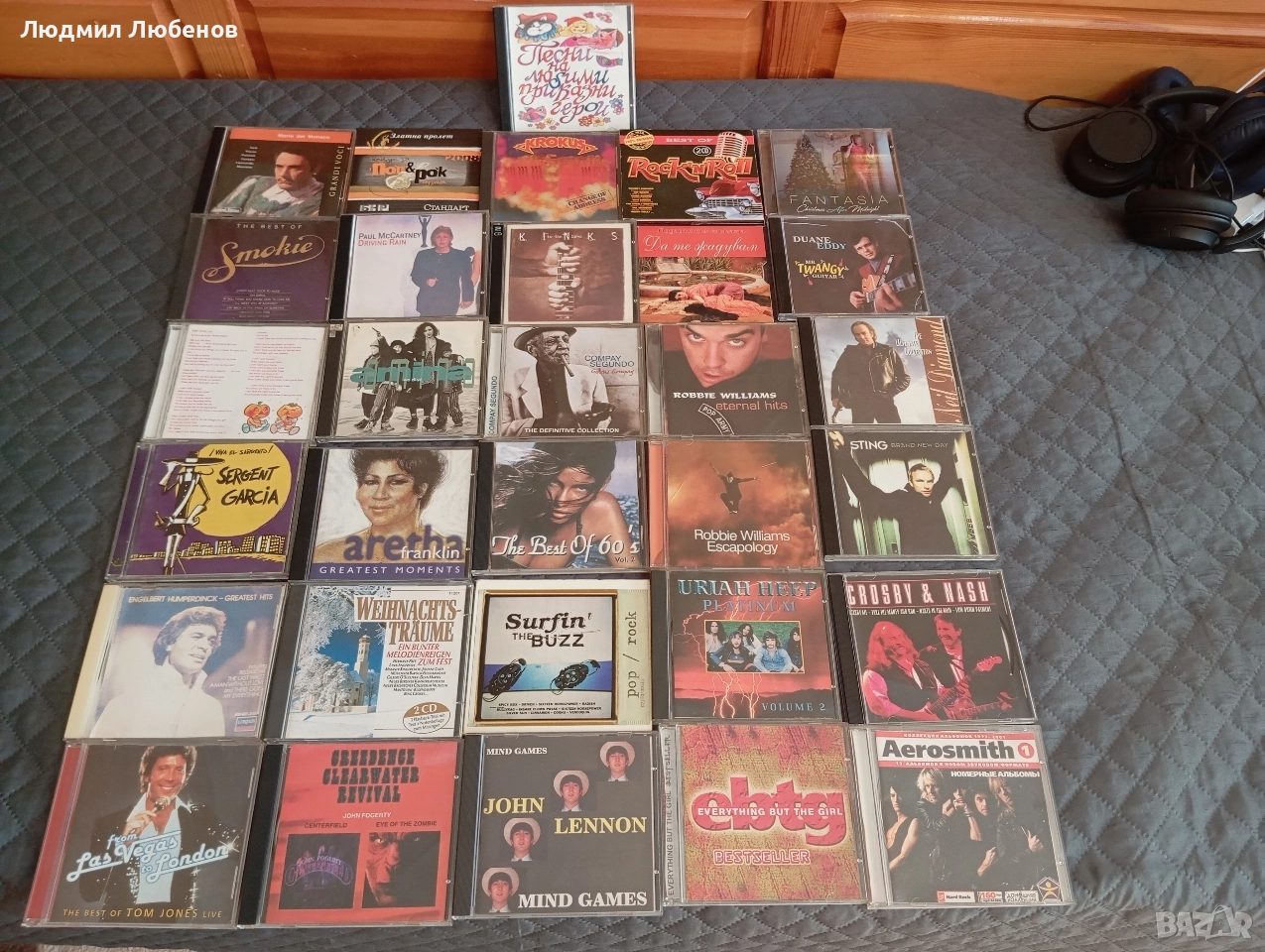 лот 31бр. cd дискове предимно с Рок музика , снимка 1