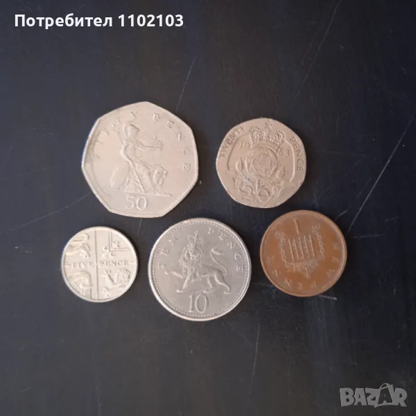 Монети Англия 2, снимка 1