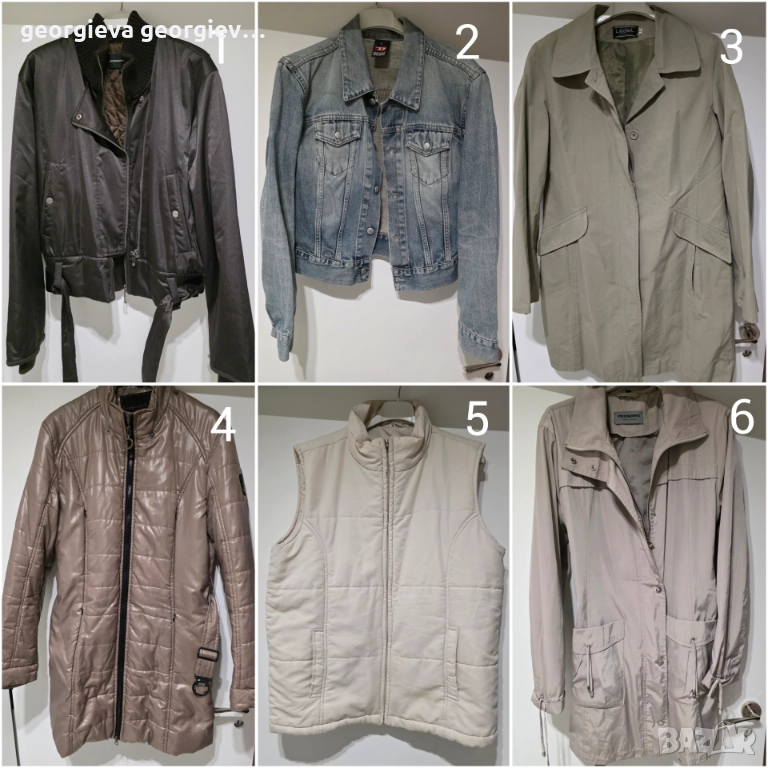 Дамско яке/грейка/шлифер - размер М, снимка 1