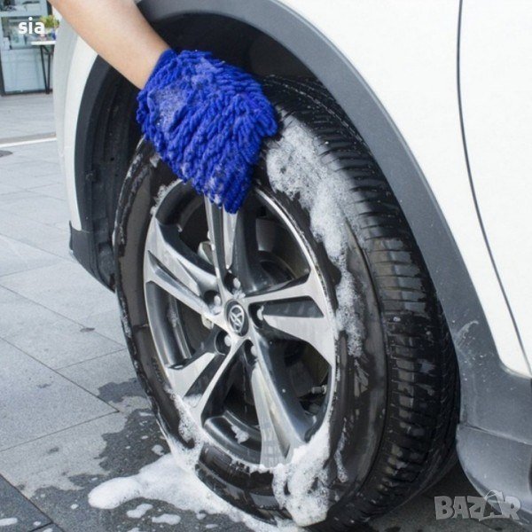 Микрофибърна кърпа тип ръкавица, снимка 1