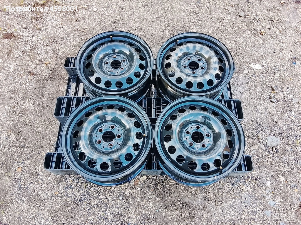 4бр.Оригинални железни джанти 17цола 5x112 за Mercedes Vito(2015-2025),EQV,Viano, снимка 1