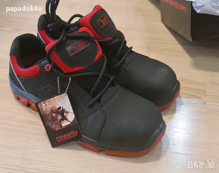 Работни обувки  от естествена кожа Rewelly, снимка 1