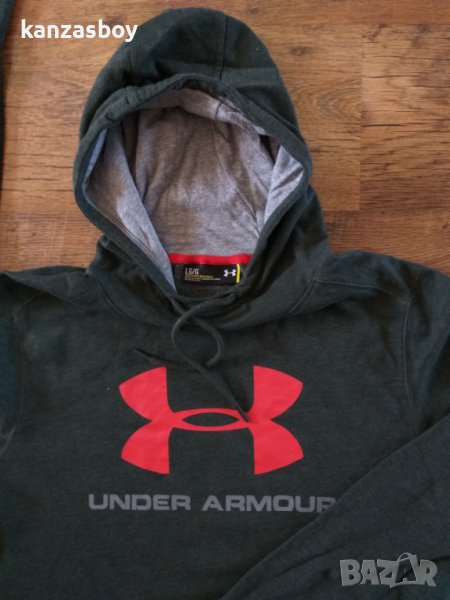 Under Armour Logo Pullover Hoodie - страхотно мъжко горнище , снимка 1