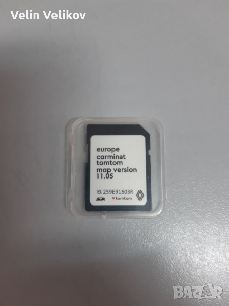 2025 sd карта 12.05 Renault Рено Update навигация TomTom  Carminat card, снимка 1