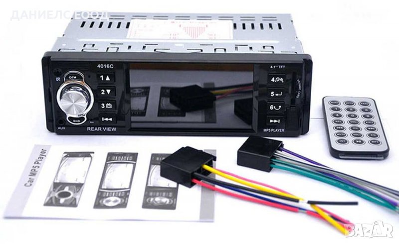 Мултимедия 1 DIN car MP5 player 4319, снимка 1