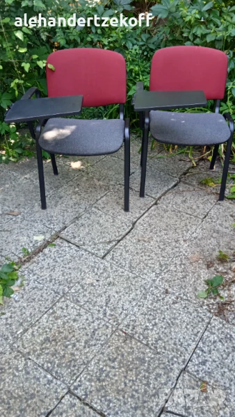 Посетителски стол конферентен с масичка , снимка 1