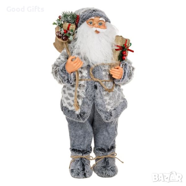 Дядо Коледа с подаръци, 60см, снимка 1