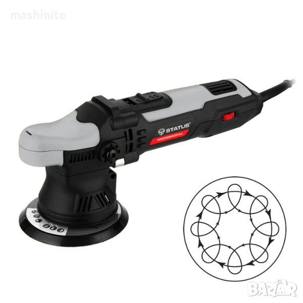 Електрическа професионална ексцентър полирмашина XPA9-125E Status, снимка 1