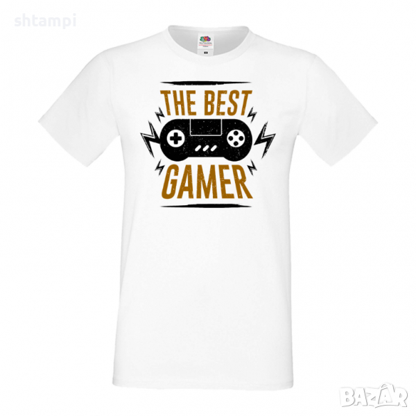 Мъжка тениска The Best Gamer,Тениска с игра,игри,Геймс, снимка 1