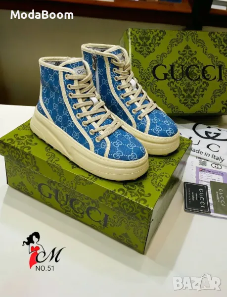 Gucci дамски кецове , снимка 1