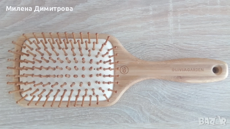 Оригинална бамбукова четка Olivia Garden, снимка 1