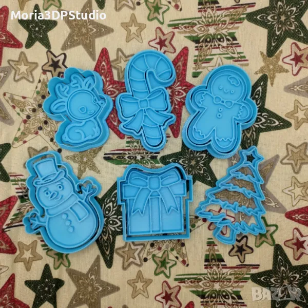 Коледни формички/резци за сладки и бисквитки!, снимка 1