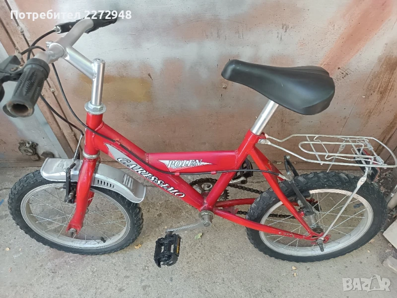 Детски велосипед 16 цола Алуминиеви капли , снимка 1