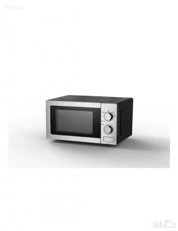 Микровълнова фурна 700W, 20л., 5 степени на мощност, Таймер до 35мин., Размразяване, Сив, снимка 1