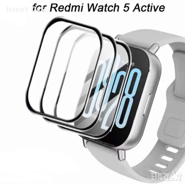 Xiaomi Redmi Watch 5 Active / 5D Протектор за цял екран, снимка 1