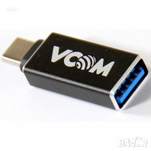 VCom Адаптер Adapter OTG USB3.1 type C / USB3.0 AF - CA431M - 24 месеца гаранция, снимка 1