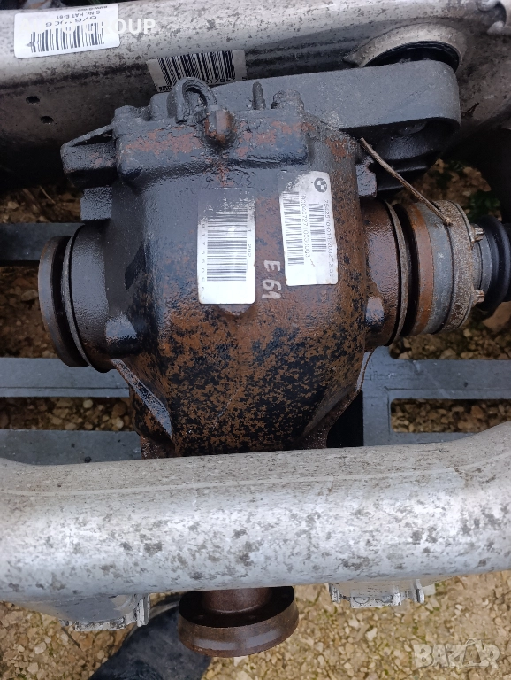 Заден диференциал БМВ / Bmw dif - 2.56 БМВ Е61 - 7542510 01 2,56, снимка 1