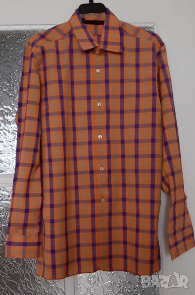 Модерна риза каре,българско производство, снимка 1