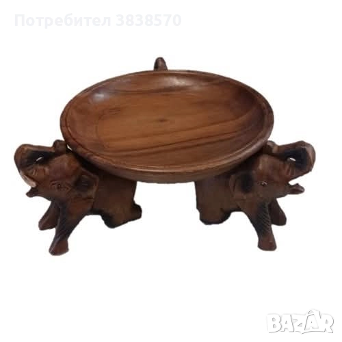 Купа върху три слончета, снимка 1