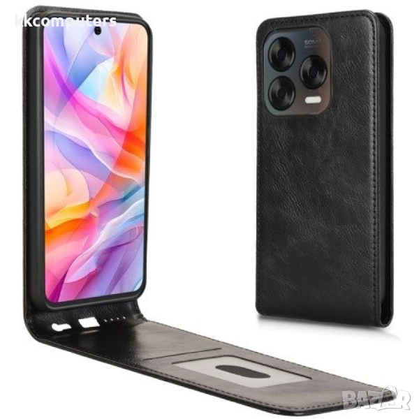 ZTE Blade V70 Design / V70 Vita Flip3 Magnetic Кожен Калъф и Скрийн Протектор, снимка 1