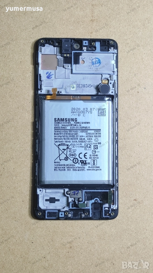 Galaxy SM-A515-оригинален дисплей с рамка , снимка 1