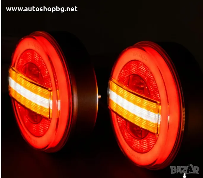 LED стоп с динамичен мигач и неон, снимка 1