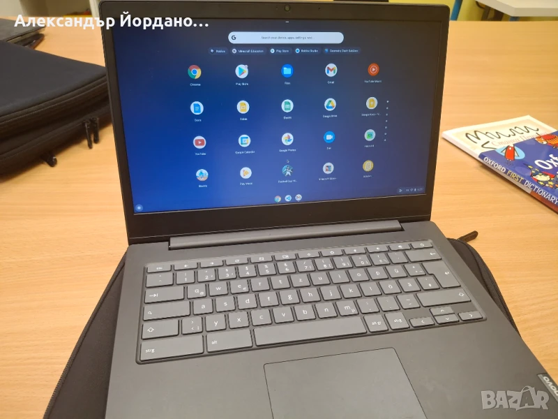 Лаптоп Lenovo Chromebook С340-14 лаптоп, 14 инча с калъф и мишка , снимка 1