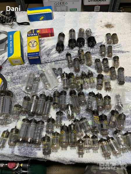 Радиолампи 75бр. различни модели, снимка 1