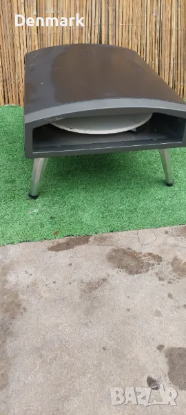 Газова фурна за пица с въртящ се камък за пица , снимка 1