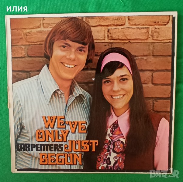 Carpenters – 1970 - We've Only Just Begun(A&M Records – 92 727)(Soft Rock), снимка 1