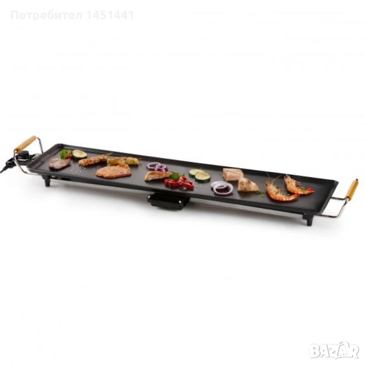 Електрическа скара Teppanyaki XXL Family & friends Domo 1800 W, снимка 1