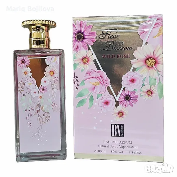 Дамски парфюм Fleur Blossom WILD ROSE, 100ml, снимка 1