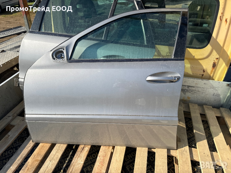 Предна лява сива врата Мерцедес Е клас W211 S211 Mercedes комби, снимка 1