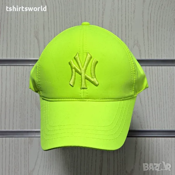 Нова шапка с козирка New York (Ню Йорк) в неонов цвят, унисекс, снимка 1