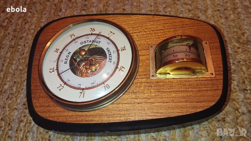 Барометър и термометър , снимка 1