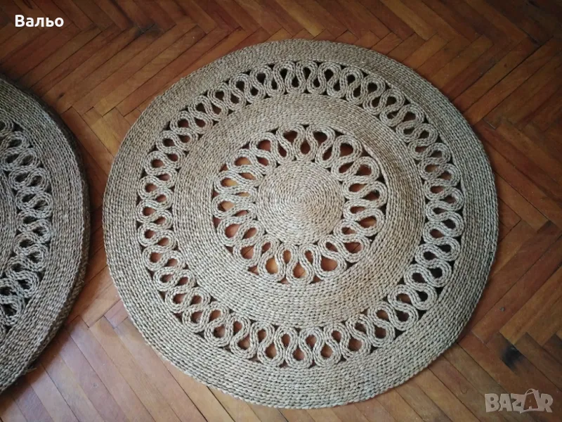 Нова подова рогозка руска плетена, снимка 1