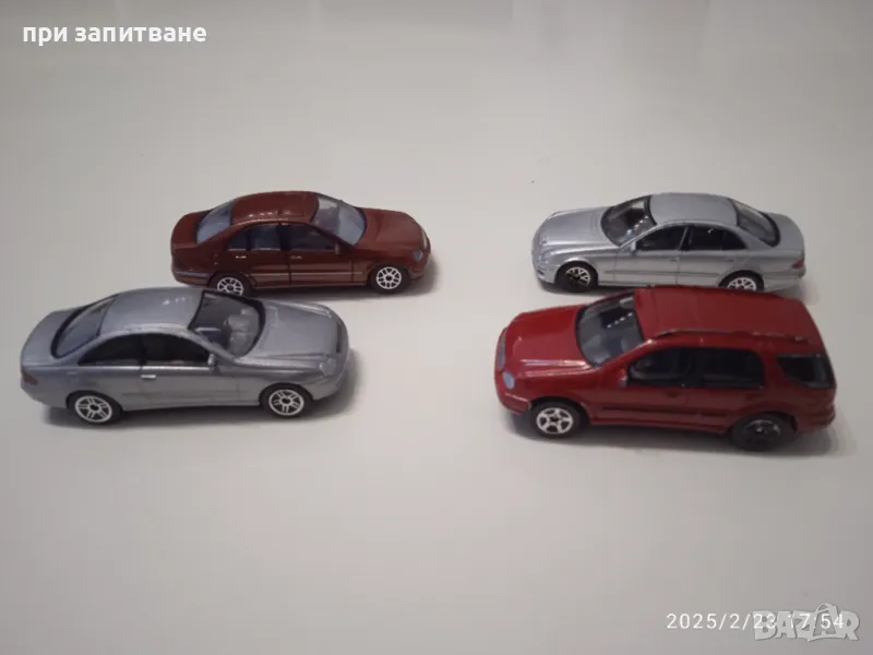 4 метални Mercedes 1:57- 1:61, Realtoy, снимка 1