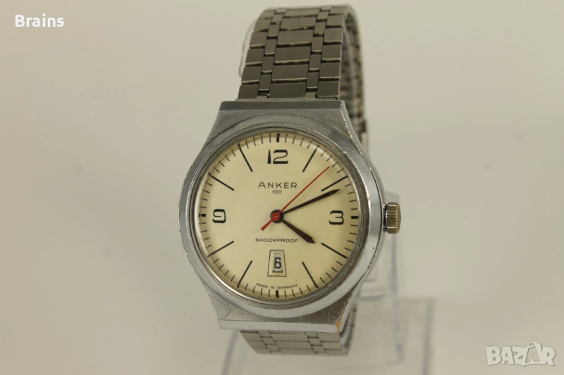1950's ANKER 100 Стар Немски Ръчен Часовник, снимка 1