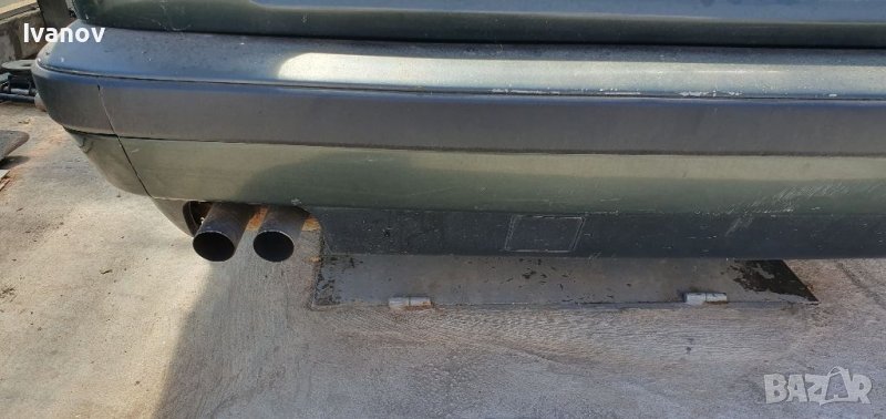 Задна броня за бмв е34 седан bmw e34 525i 535i saloon rear bumper 87-96г, снимка 1