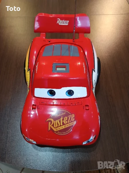 Радио и СД във форма на Mc Queen от филма" Колите"., снимка 1