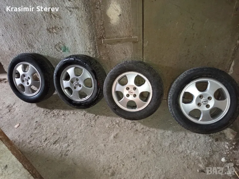 Гуми с Алуминиеви Джанти за Опел 195/65/15, снимка 1