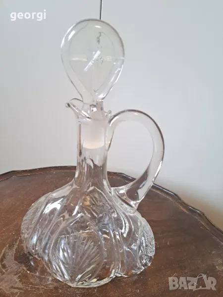 стъклена гарафа декантер  19/3, снимка 1