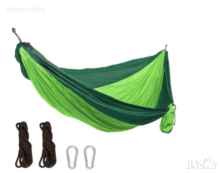Хамак, Платно 260x135 см, От парашутен плат hamak , снимка 1