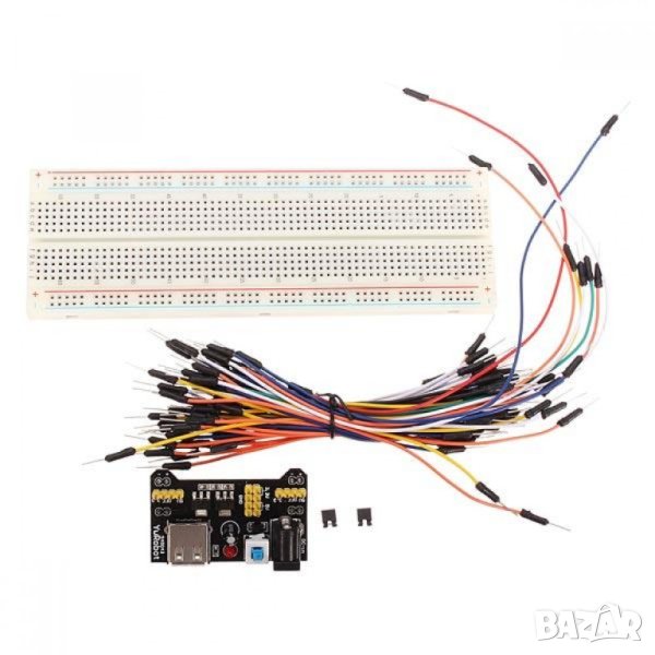 Платка MB102 + свързващи кабели, снимка 1