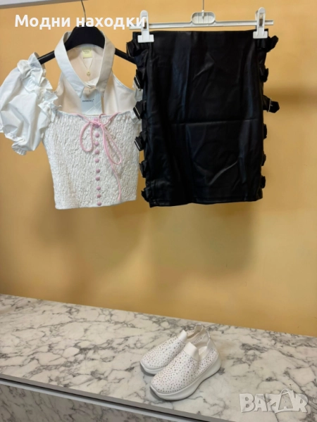 пола с топ, снимка 1