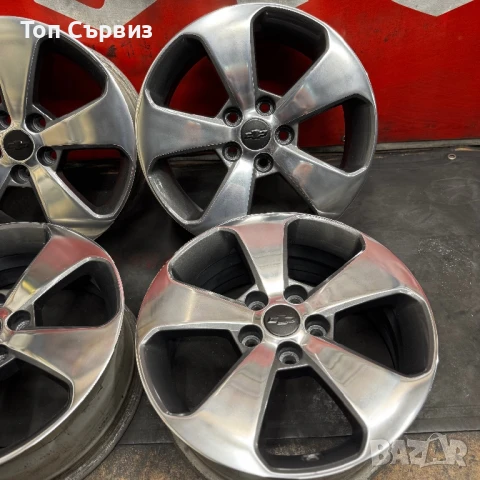 Алуминиеви джанти за Шевролет, 17 цола, 5х115, снимка 6 - Гуми и джанти - 51259952