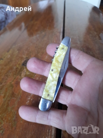 Стар джобен нож,ножче,ножка #133, снимка 2 - Други ценни предмети - 51810848